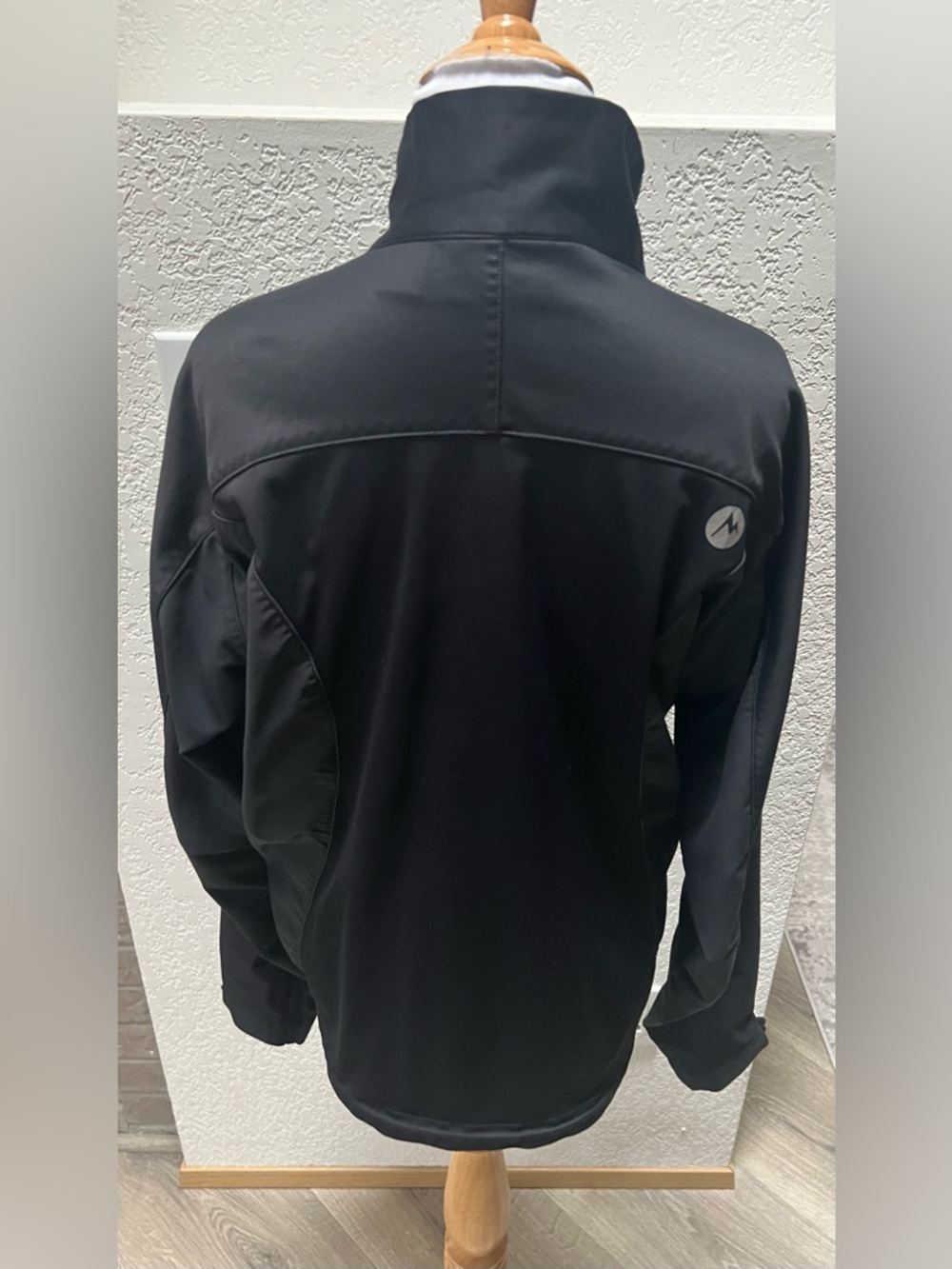 Mens Black Marmot Gore Windstopper Jacket - Picture 8 of 16